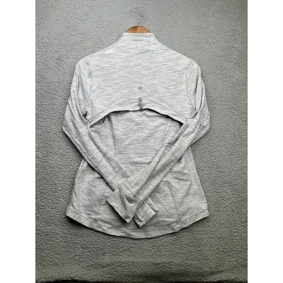 Lululemon Define Jacket Wee Are From Space Nimbus Battleship Size 10 *FLAWED* - Picture 6 of 12